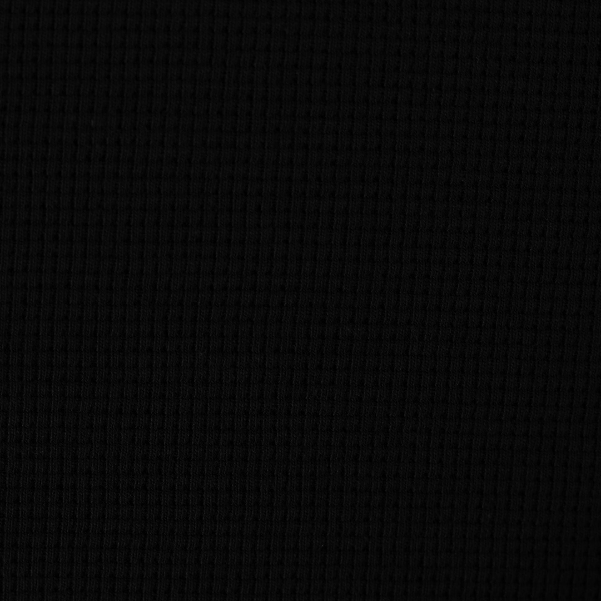 Waffle Jersey - Black