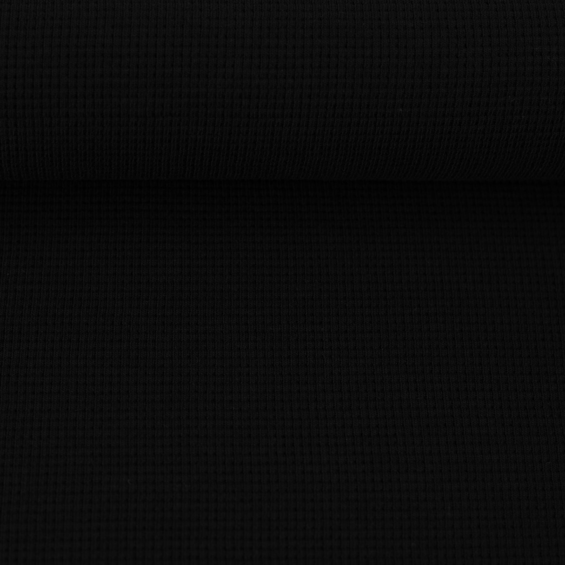 Waffle Jersey - Black