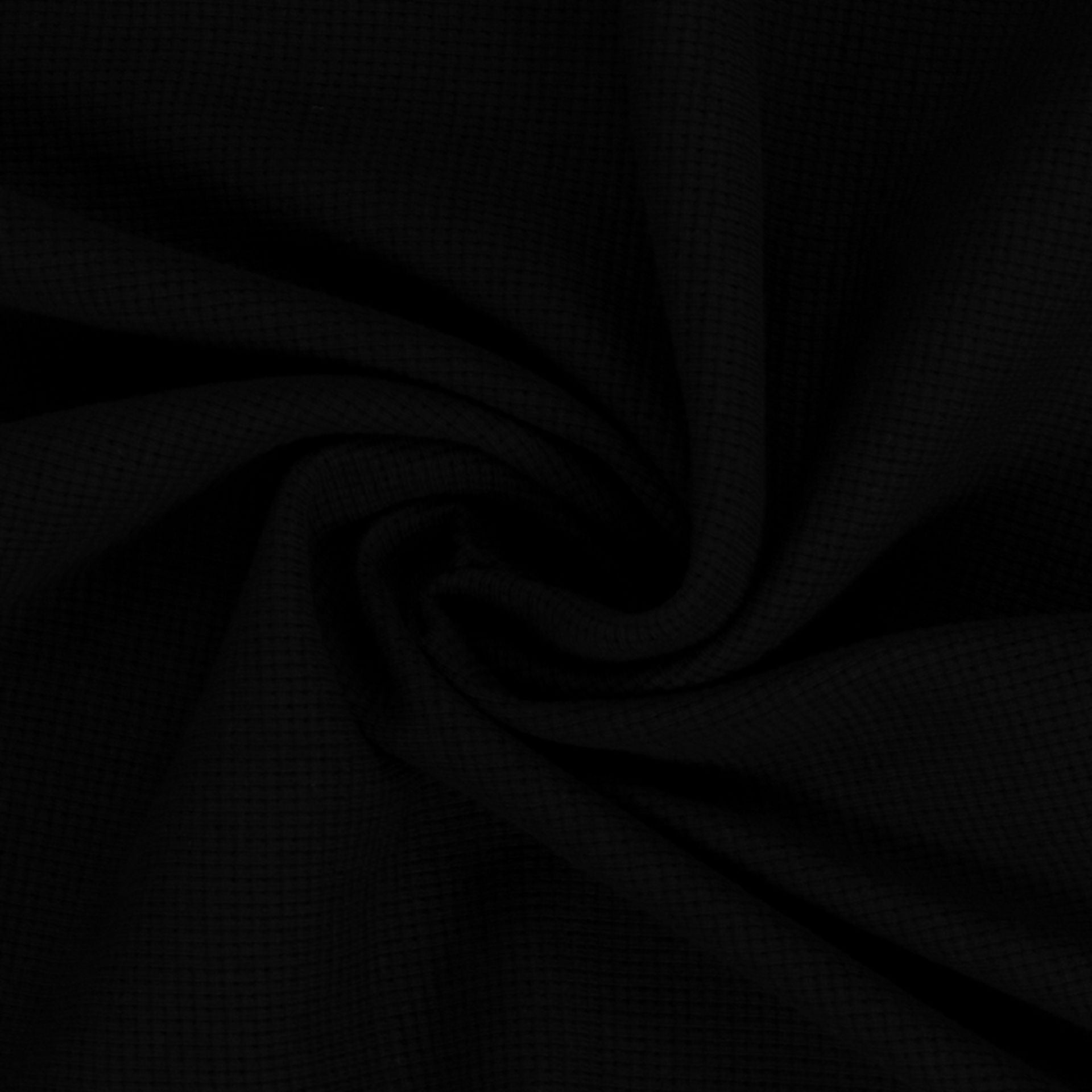 Waffle Jersey - Black