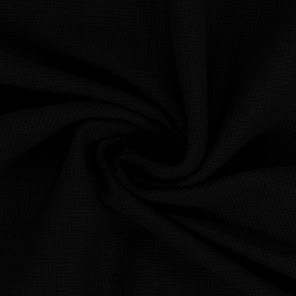 Waffle Jersey - Black
