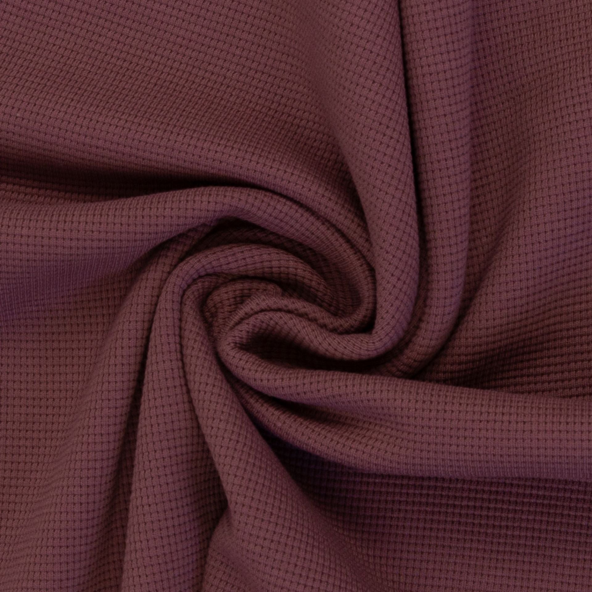 Waffle Jersey - Dark Rose