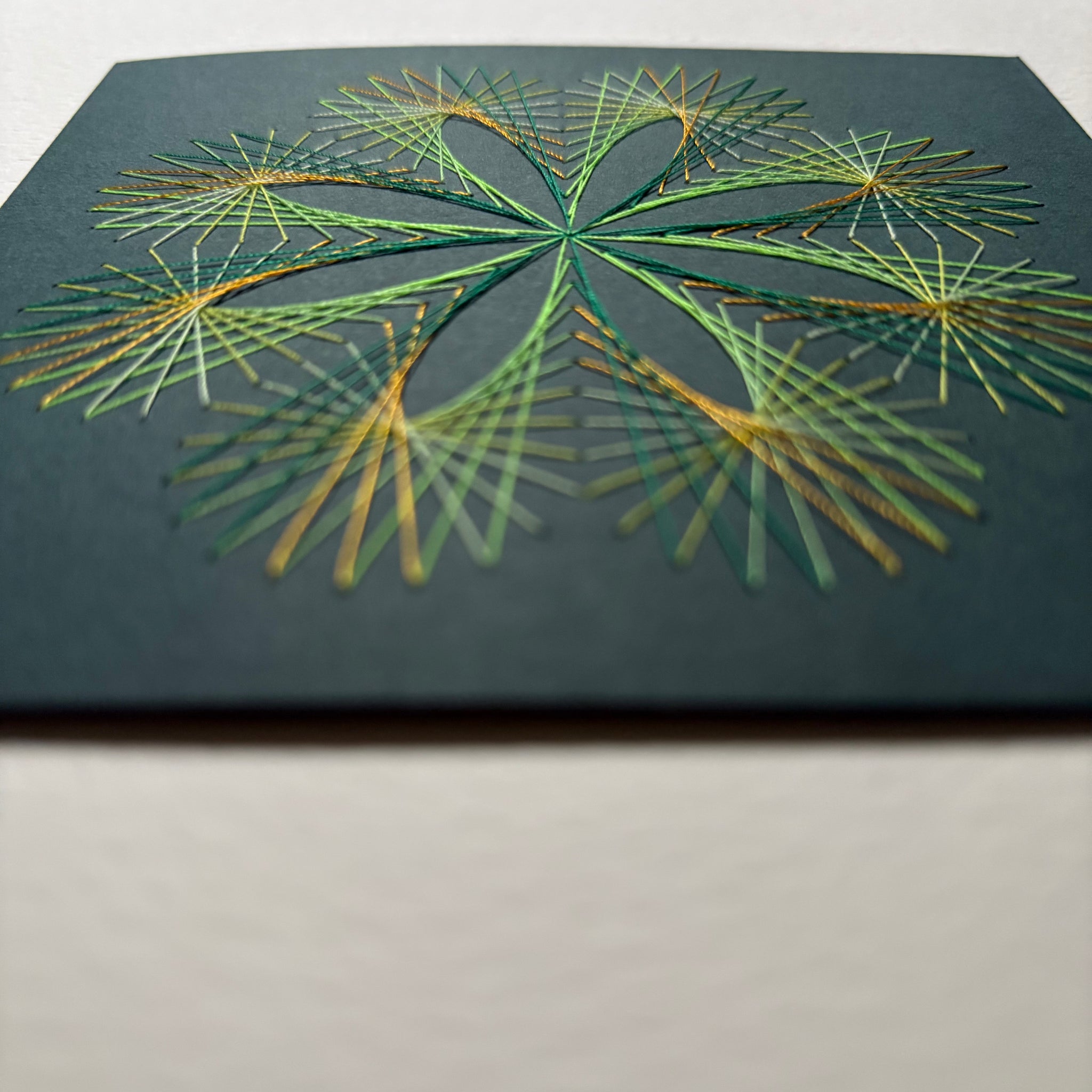 Stitch a Festive Paper Embroidery Card with She Makes Things