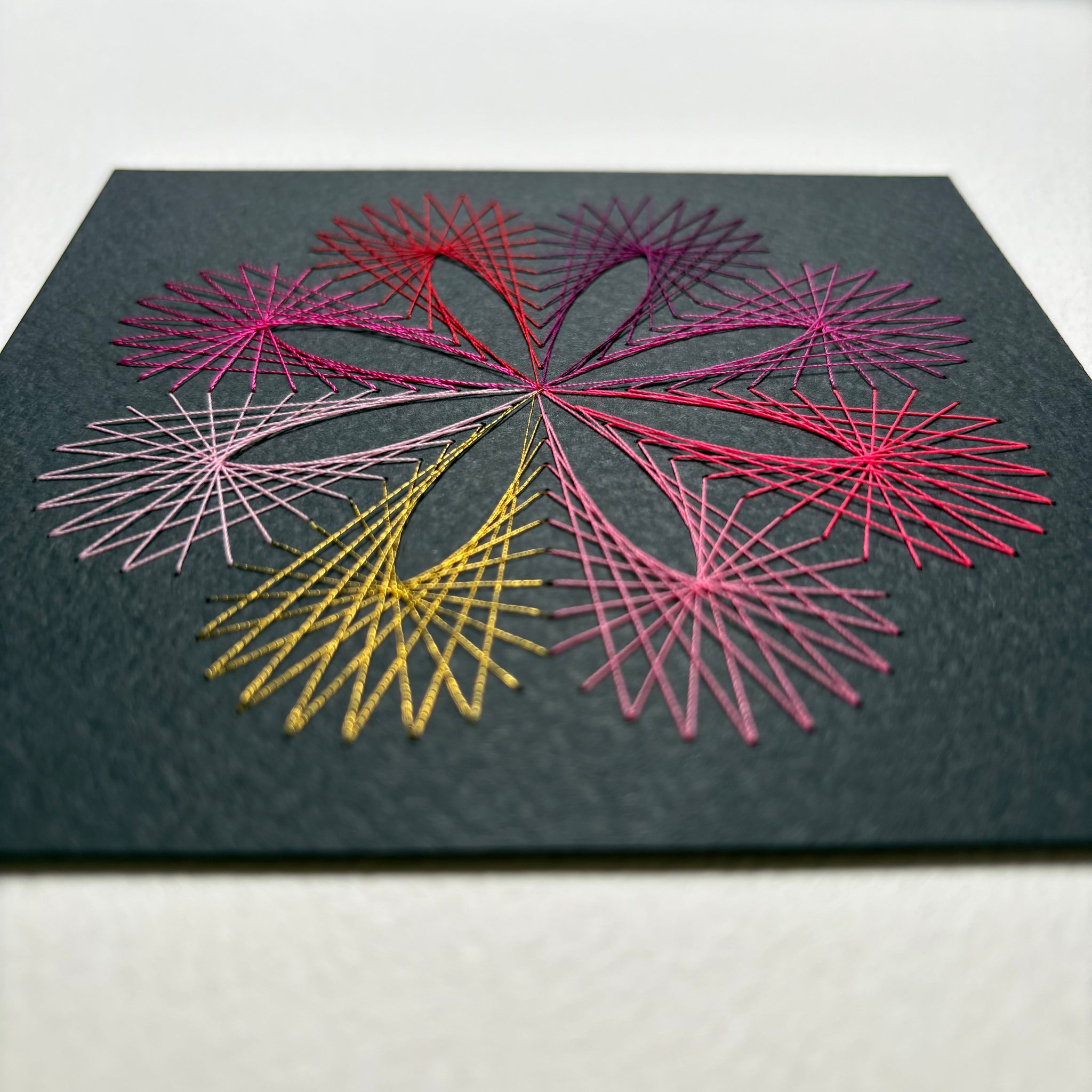 Stitch a Festive Paper Embroidery Card with She Makes Things