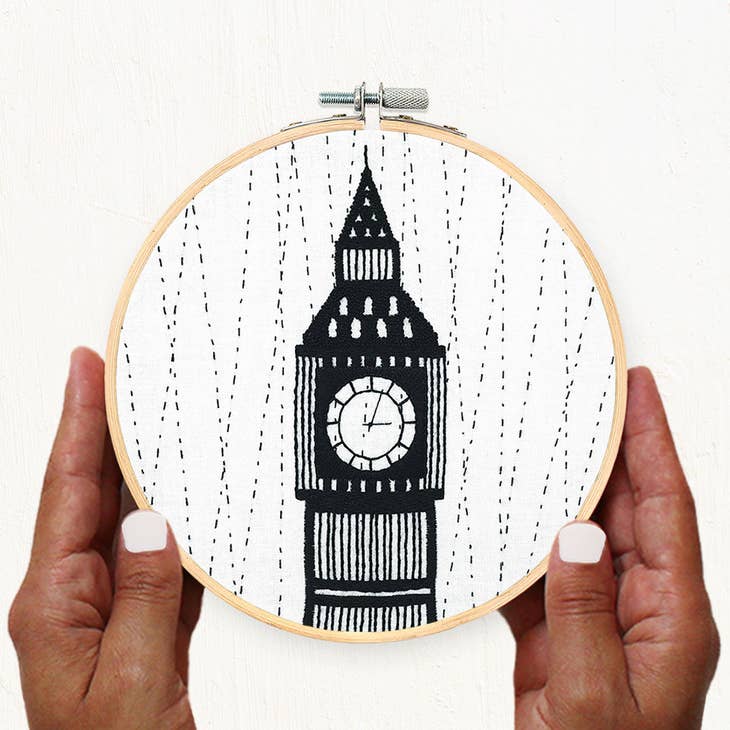 Embroidery and Sage - Kit - Big Ben