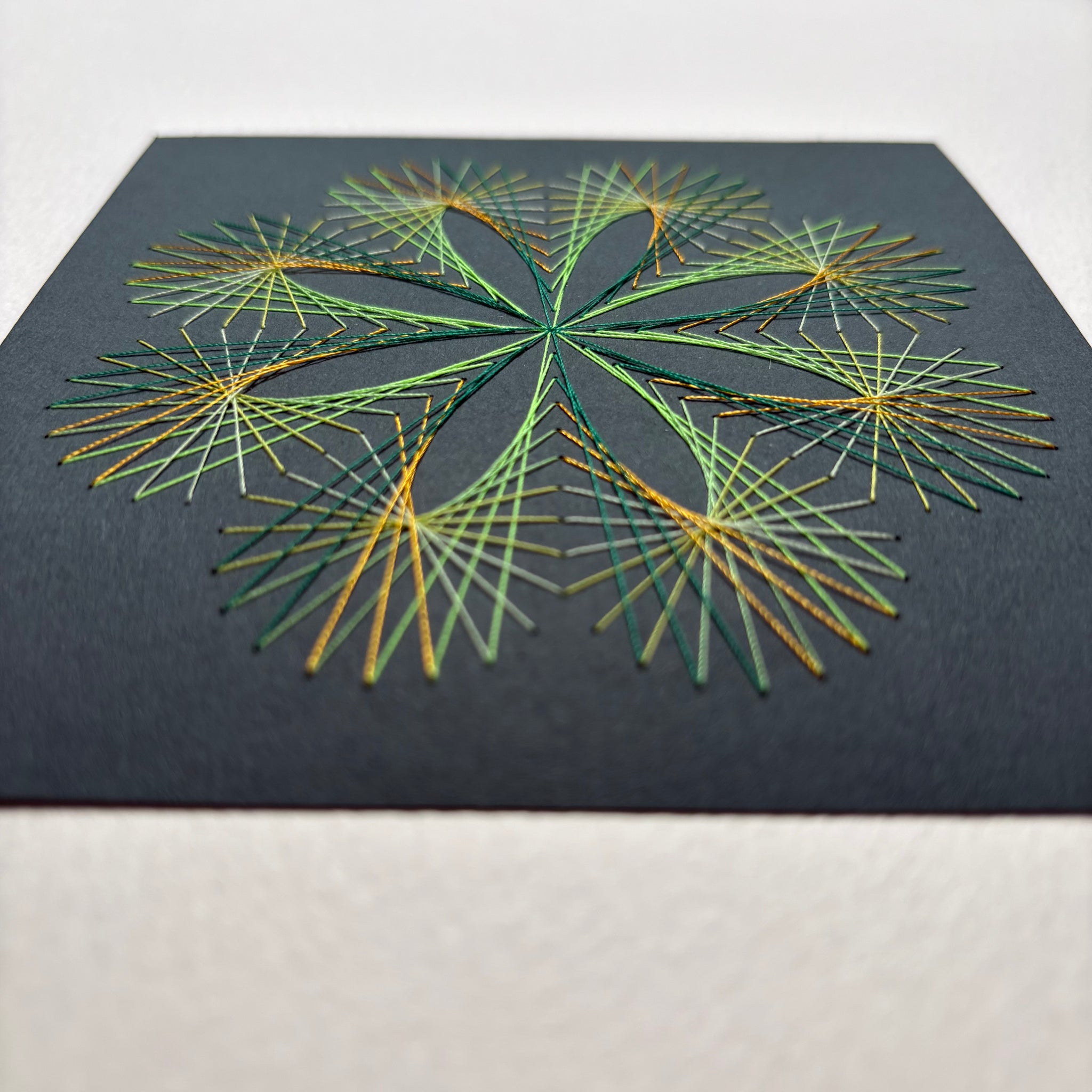 Stitch a Festive Paper Embroidery Card with She Makes Things
