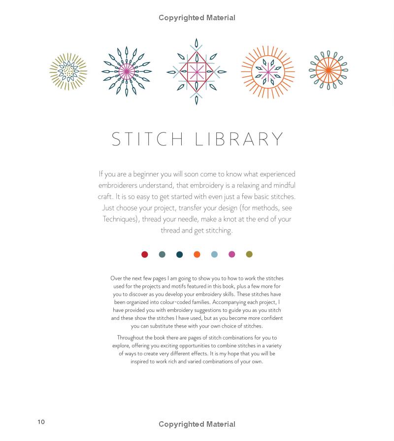 Modern Folk Embroidery - Nancy Nicholson