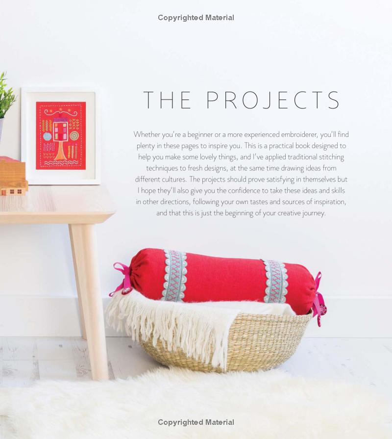 Modern Folk Embroidery - Nancy Nicholson