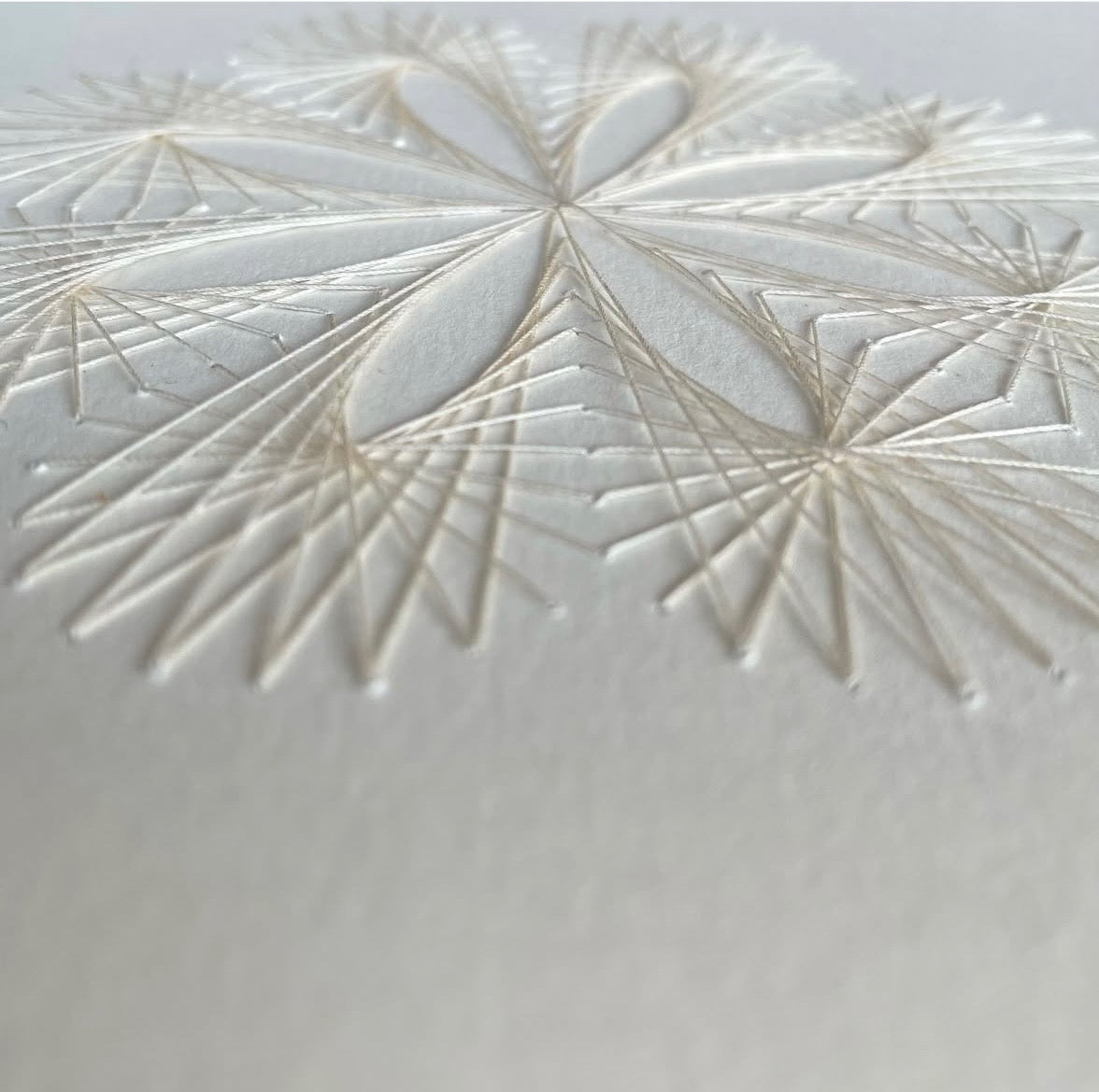 Stitch a Festive Paper Embroidery Card with She Makes Things