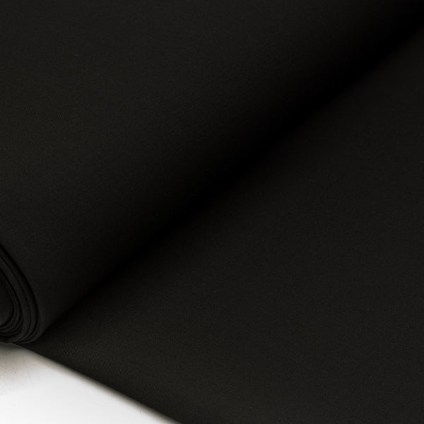 Fine Wool Suiting - Black