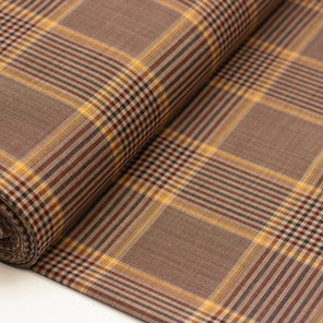 Wool - No. 61 - Gold Check Suiting