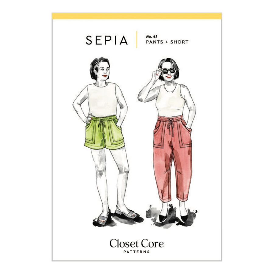 Closet Core Patterns - Sepia Pants & Shorts