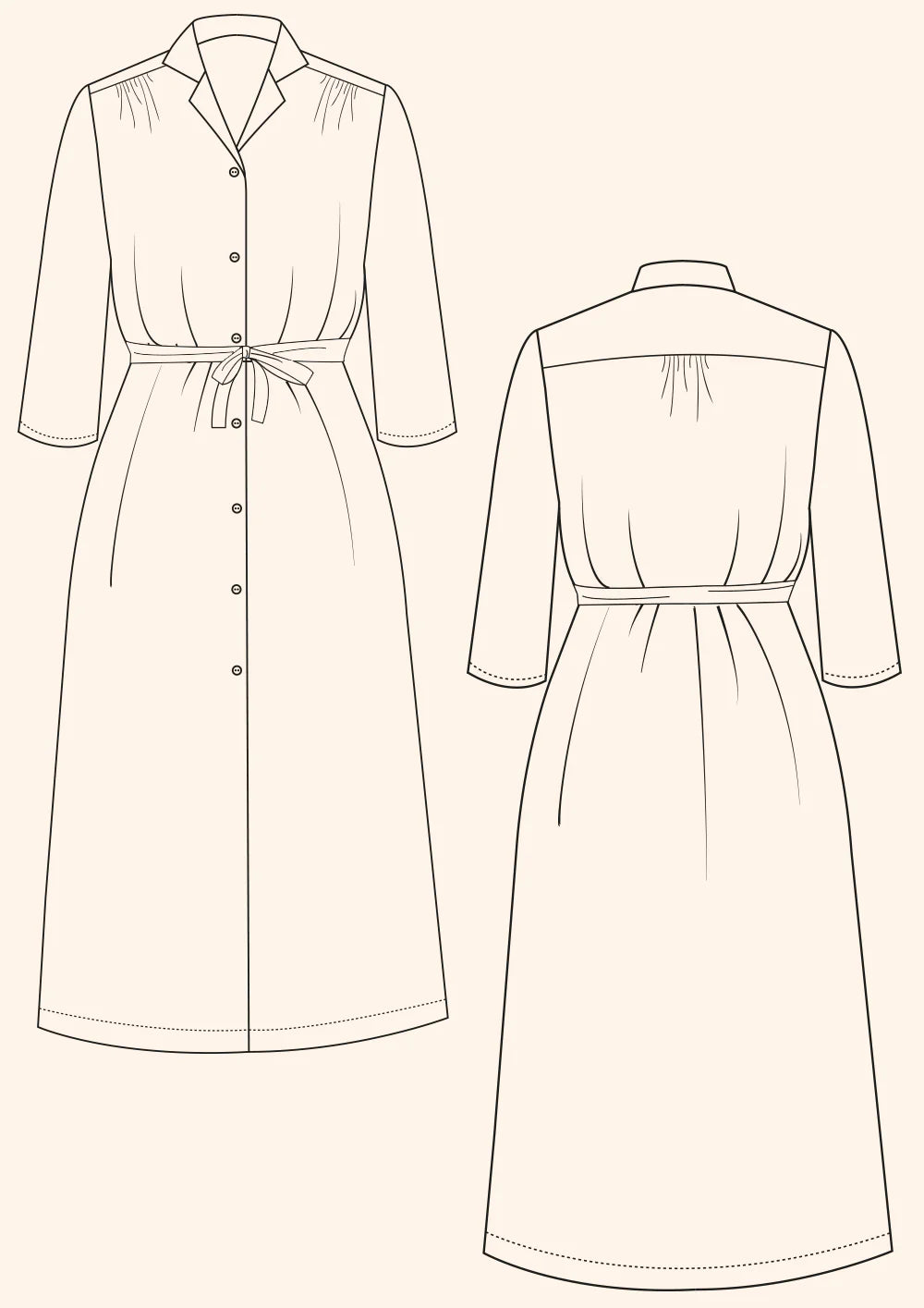 Modern Sewing Company - Celia Dress - PDF Pattern