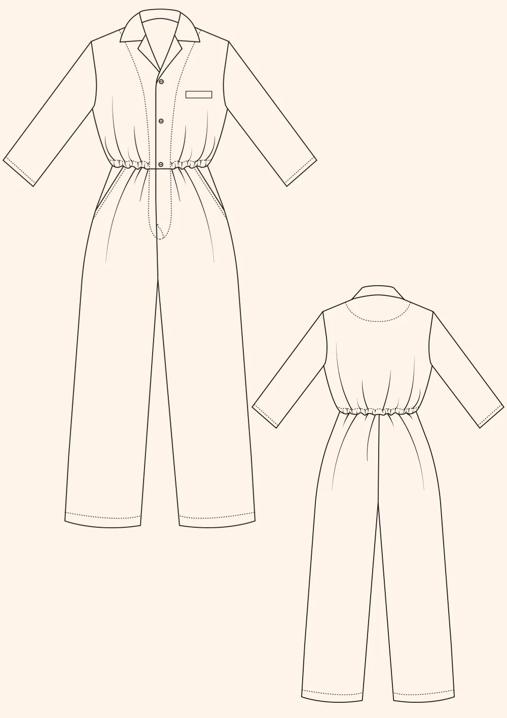 Modern Sewing Company - Jesse Jumpsuit - PDF Pattern