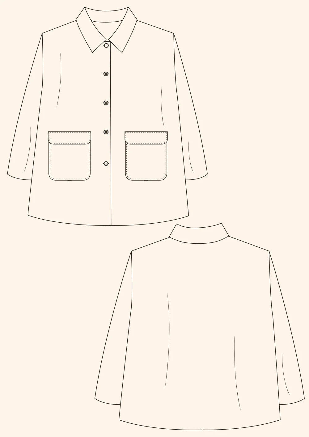Modern Sewing Company - Potters Jacket - PDF Pattern