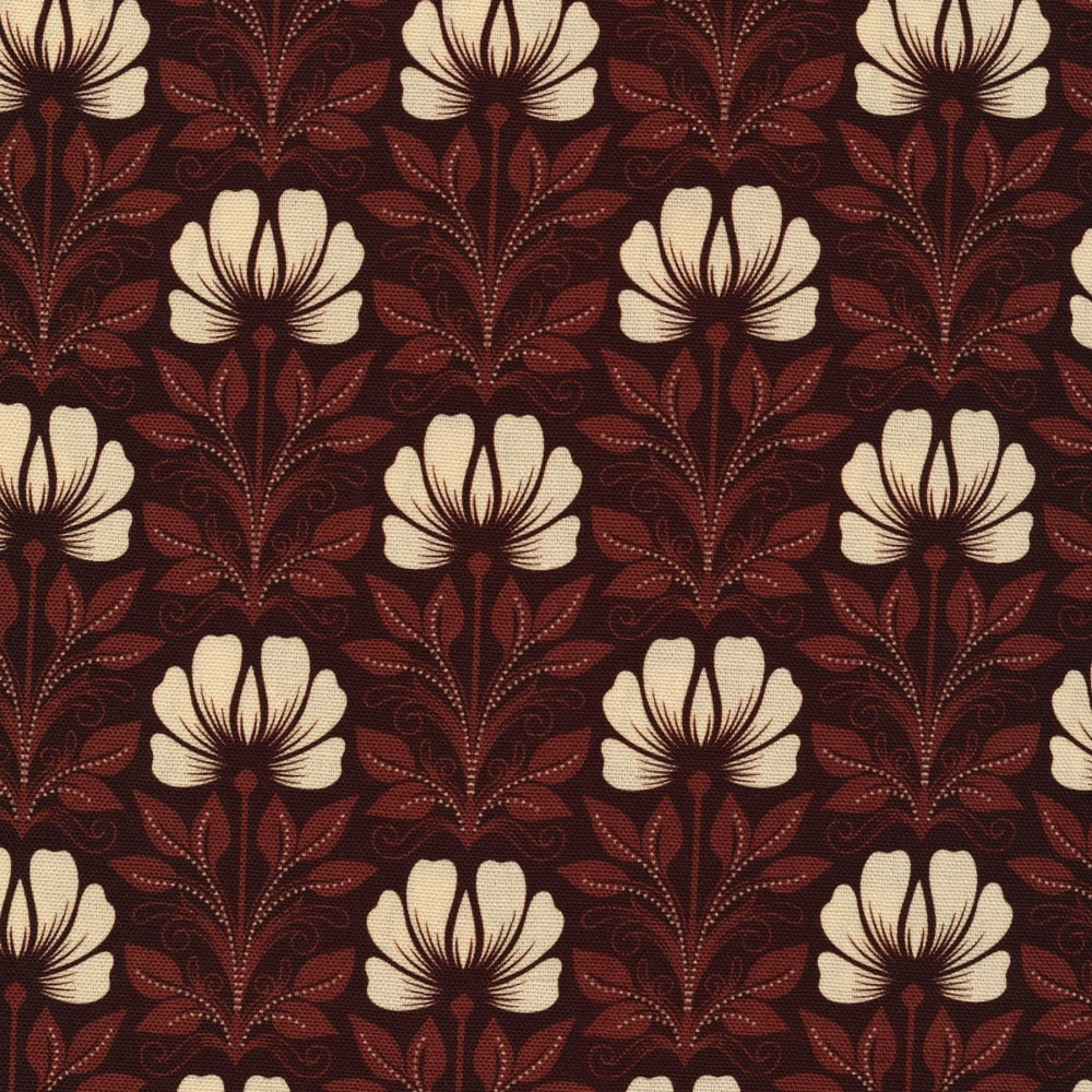 Printed Lightweight Canvas - Magic Flowers - 2662