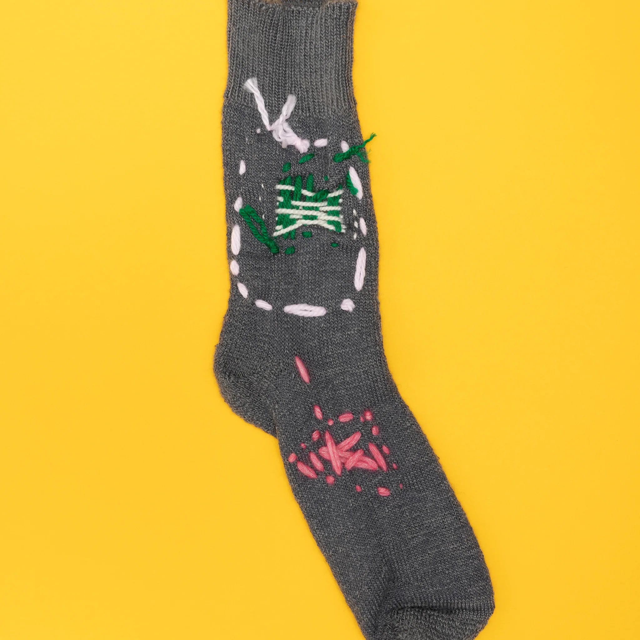 Socks: Imaginative Mending by Celia Pym