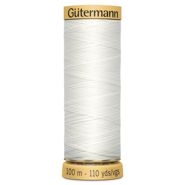 Gutermann Cotton Thread - White 5709