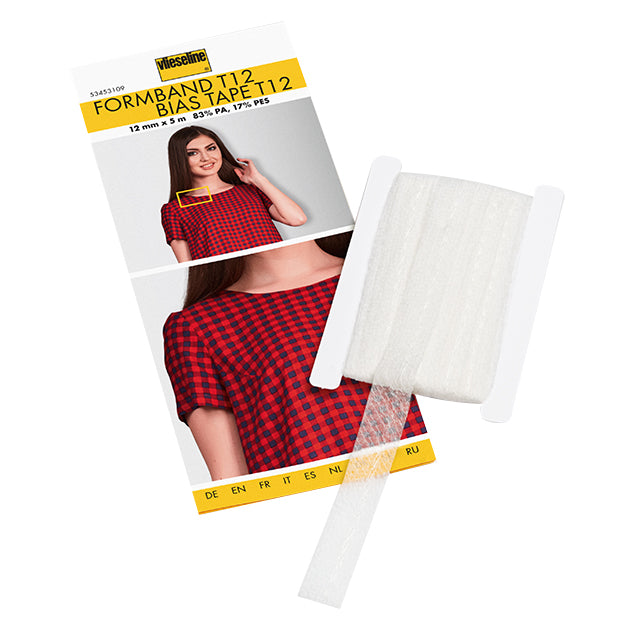 Vlieseline Seam Tape - White 12mm