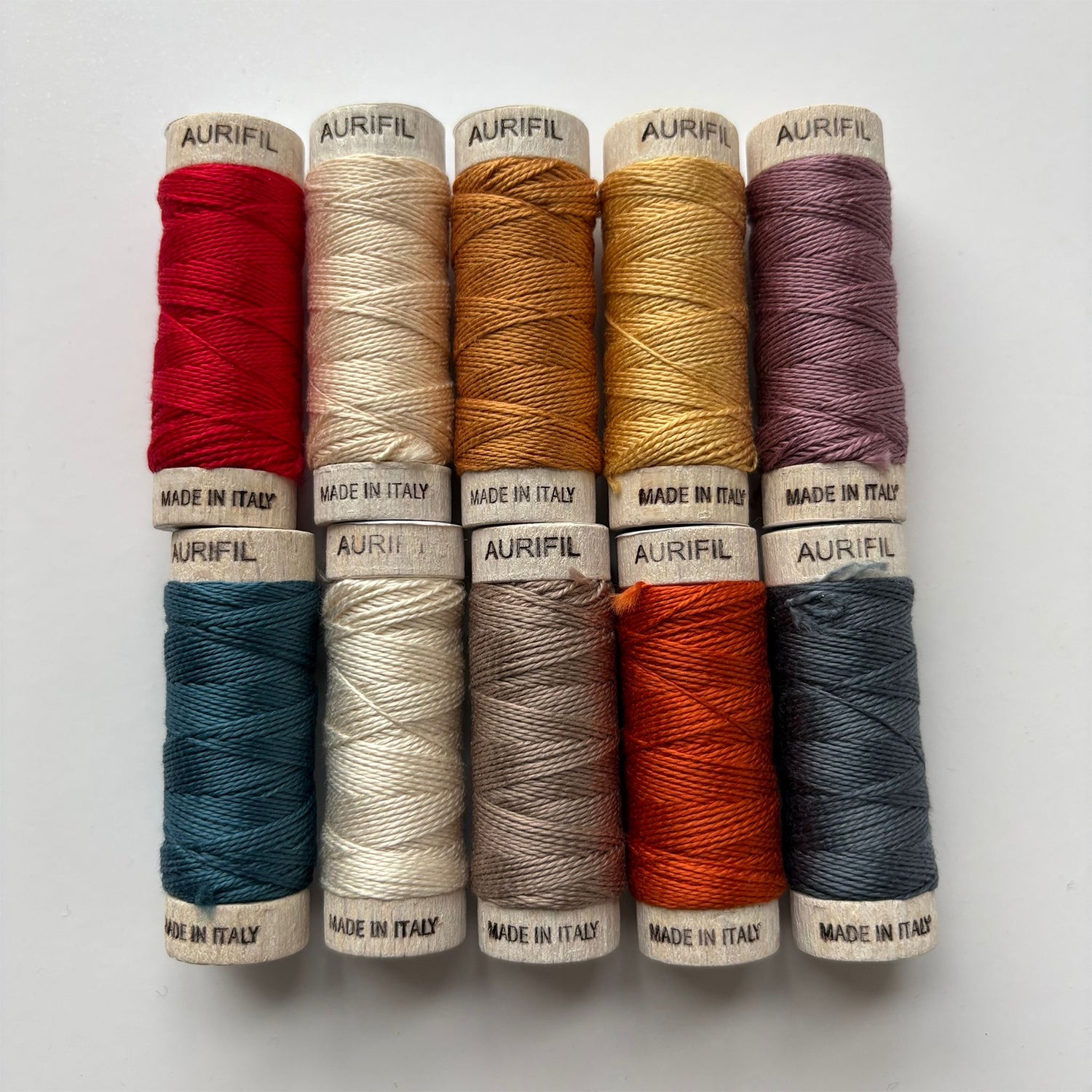 Aurifil 8wt Cotton Thread Gift Set - From Story to Stitch, by Sarah Hibbert