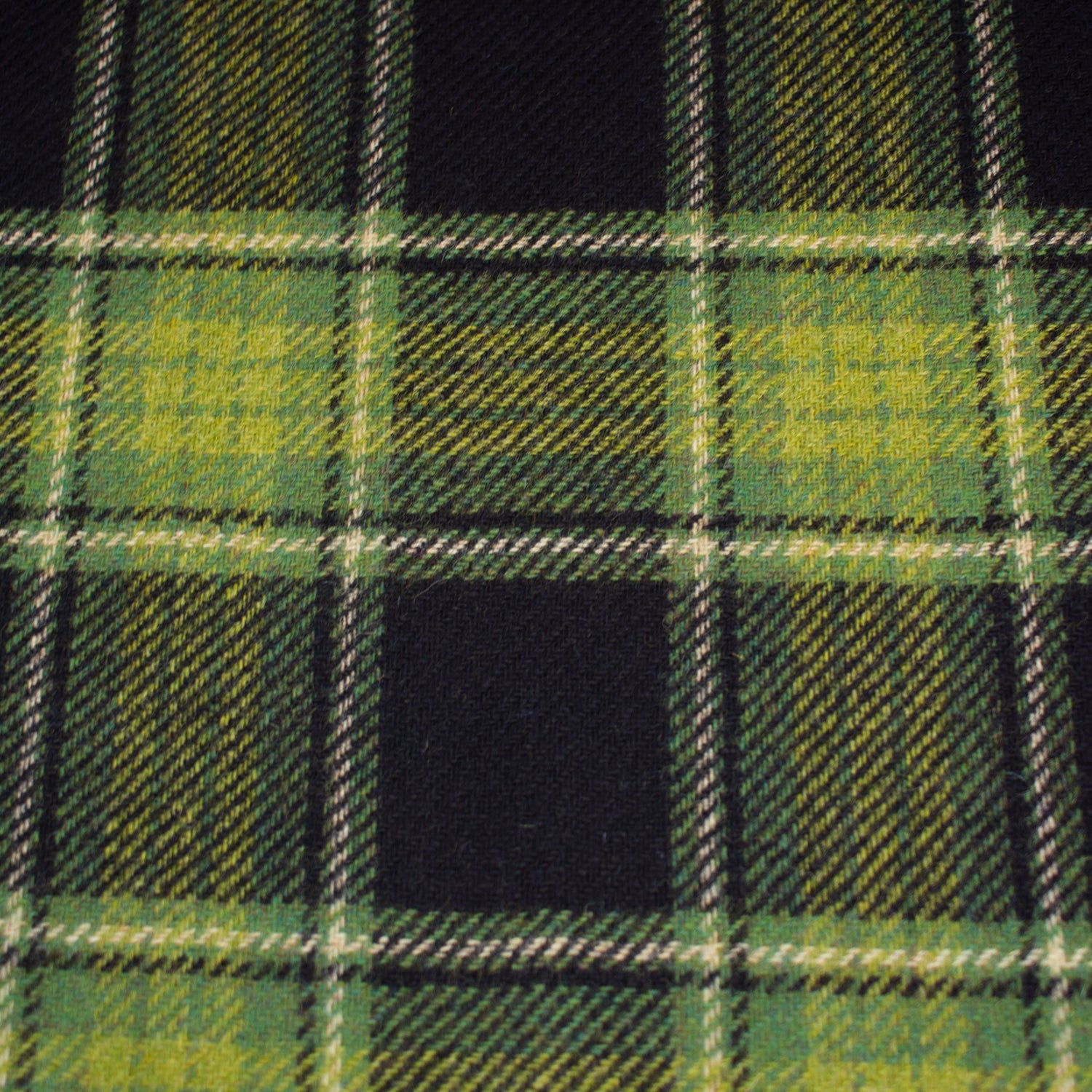 Wool - No. 58 - Peridot Tartan Check
