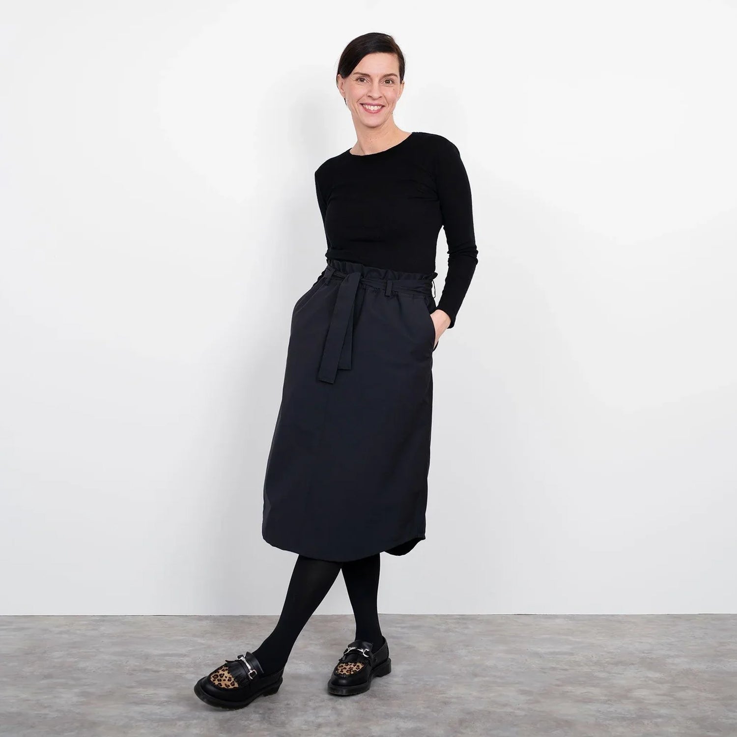The Assembly Line - A-Line Midi Skirt