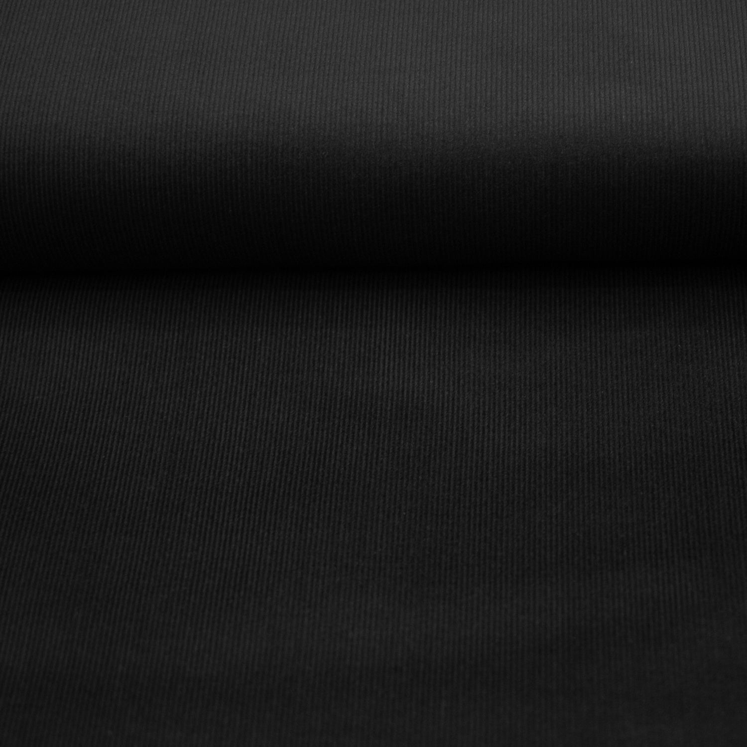 Cotton Needlecord - Black