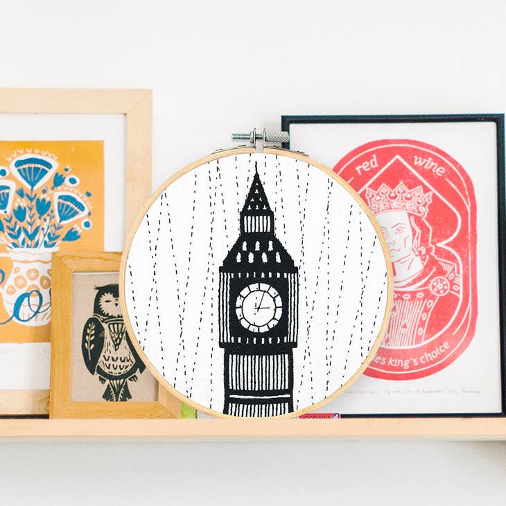 Embroidery and Sage - Kit - Big Ben