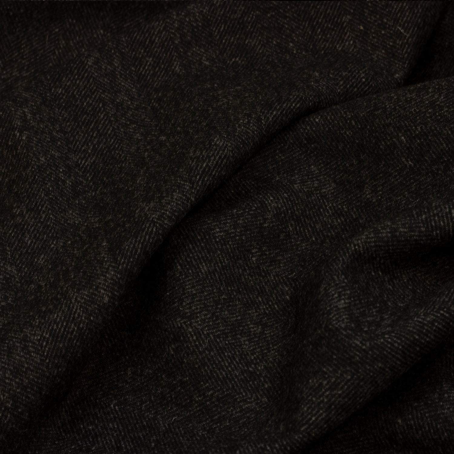 British Wool - Grey Herringbone