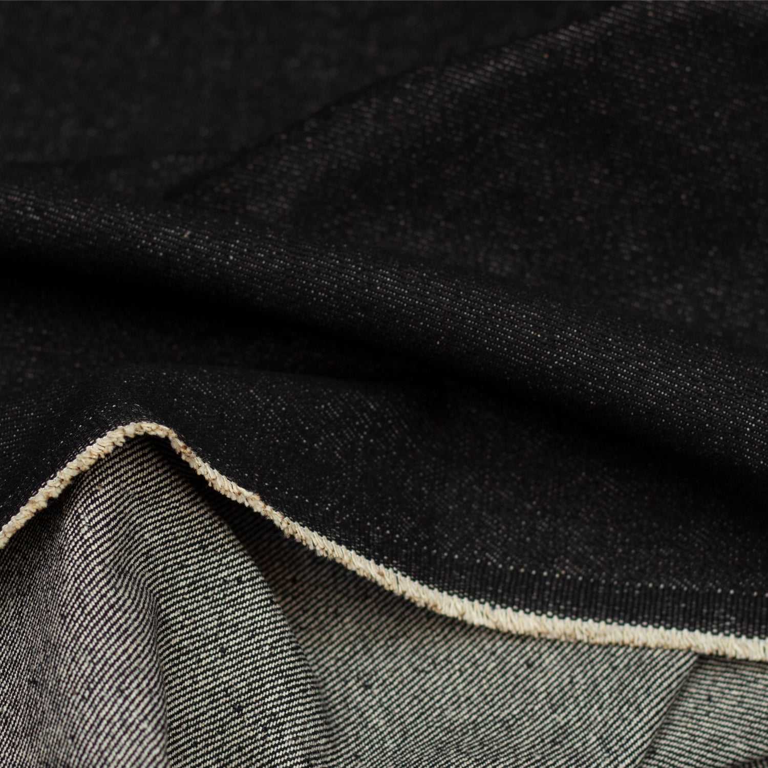 Oldham Heavy Cotton Denim - Black