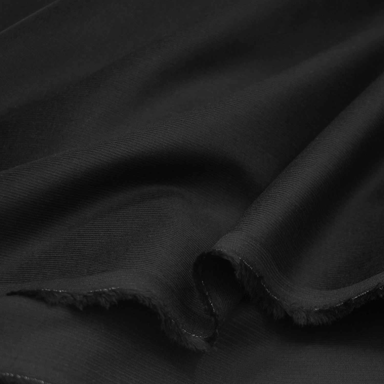 Cotton Needlecord - Black