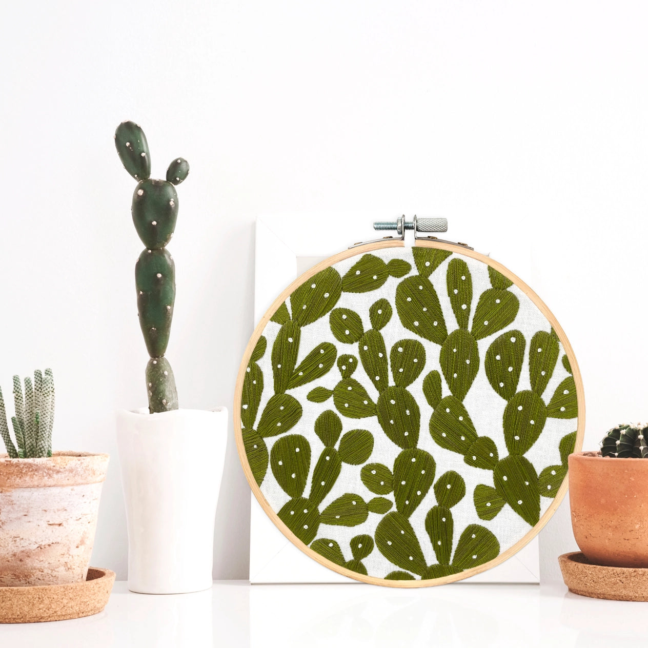 Embroidery and Sage - Kit - Prickly Pears