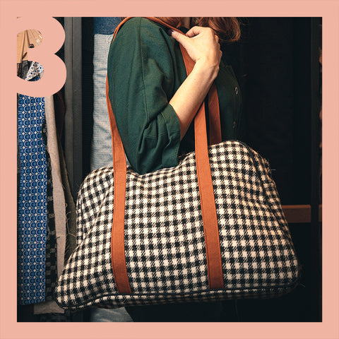 Introduction to Machine Sewing: Make a Lined Holdall in 3 Weekly Sessions