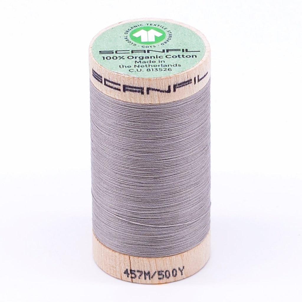 Organic Thread - Silver 275m - 4831 | Ray Stitch
