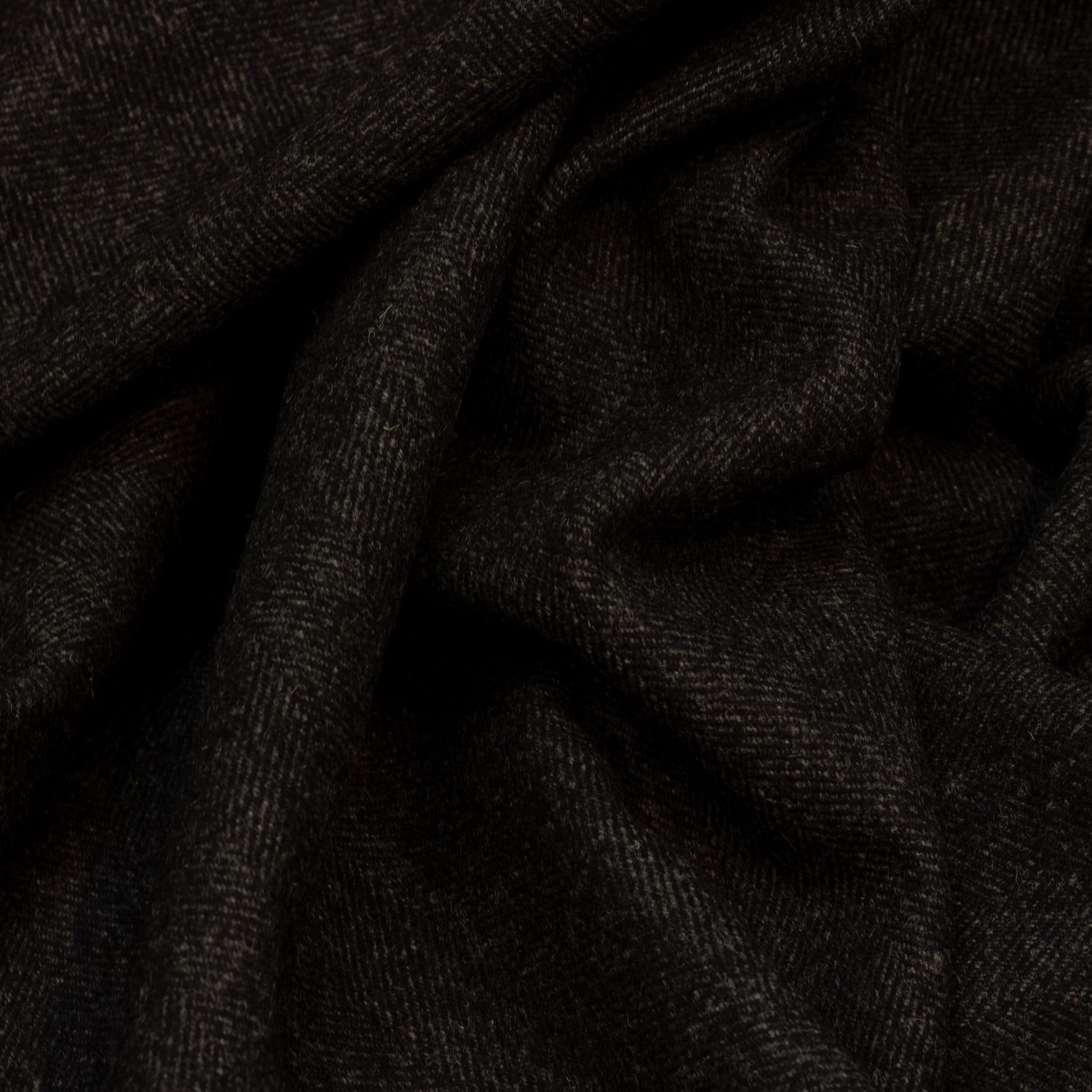 British Wool - Grey Herringbone