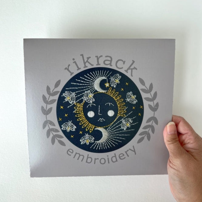 Embroidery Kit - Rikrack - Moonglow