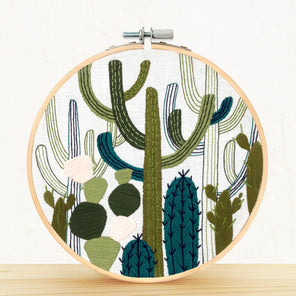 Embroidery and Sage - Kit - Cactus Garden