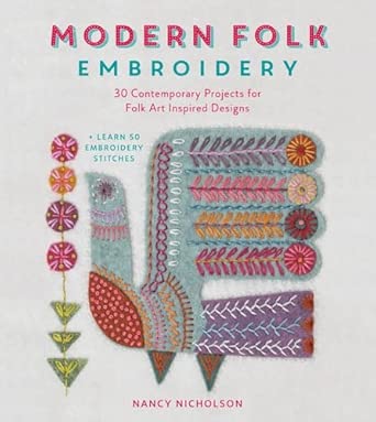 Modern Folk Embroidery - Nancy Nicholson
