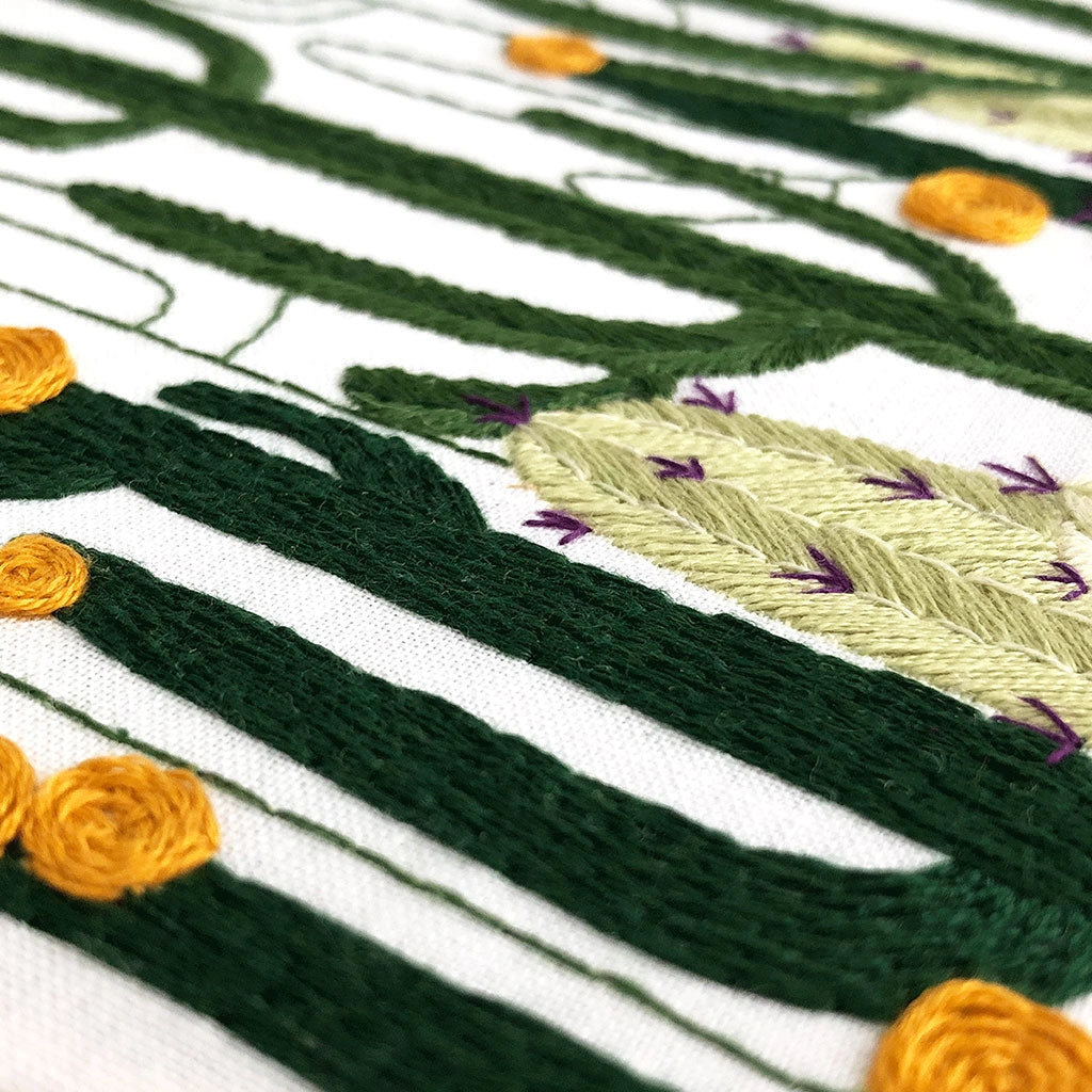 Embroidery and Sage - Kit - Cactus Bloom