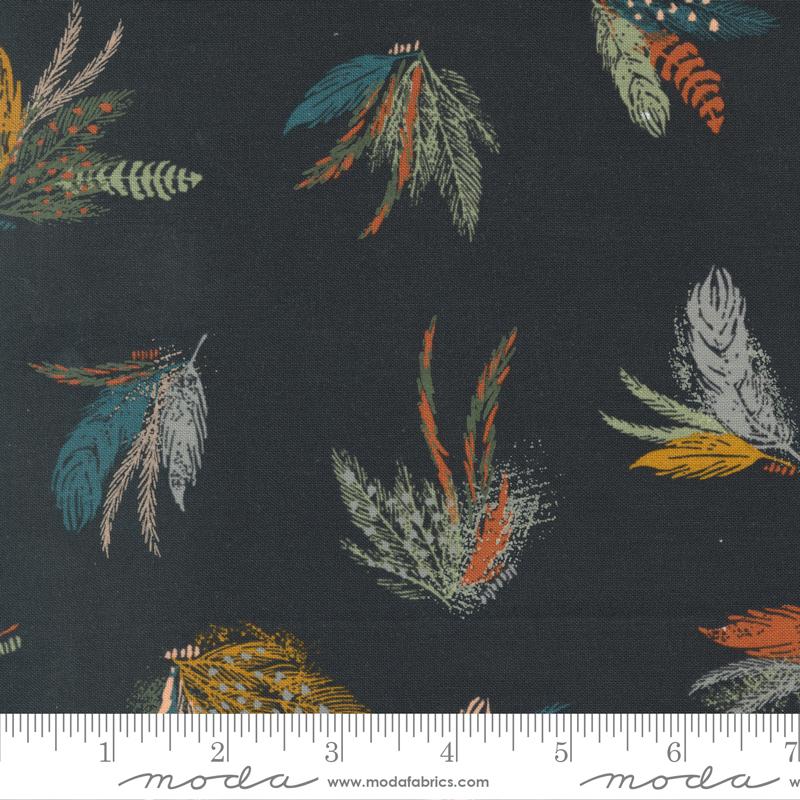 Fancy That Design House - Woodland Wildflowers - Feather - Charcoal