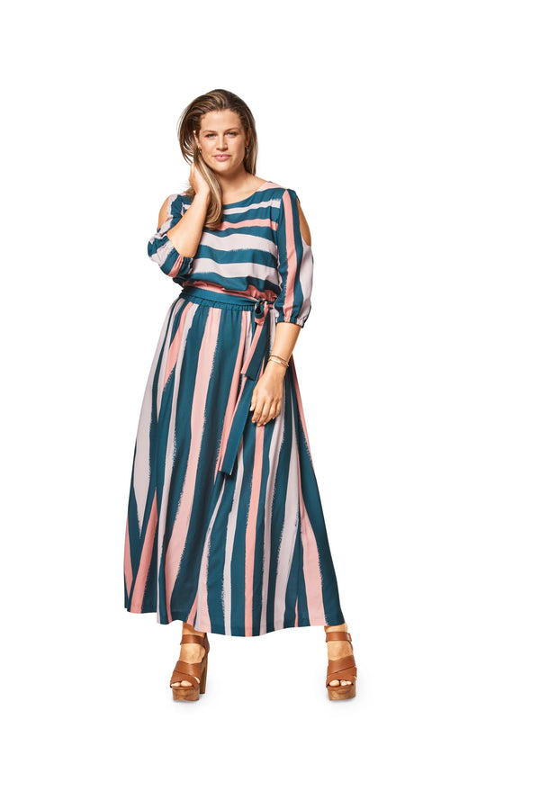 Burda 6449 - Misses Plus Size Dress Pattern