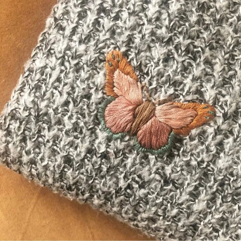 Embroidery Kit - Stick and Stitch Embroidery Patterns - T-Shirt Motif