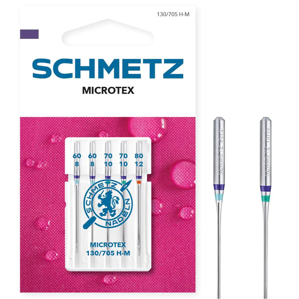 Schmetz - Sewing Machine Needles - Microtex - 60-80