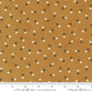 Printed Cotton Poplin -  Unity by Moda - Cognac