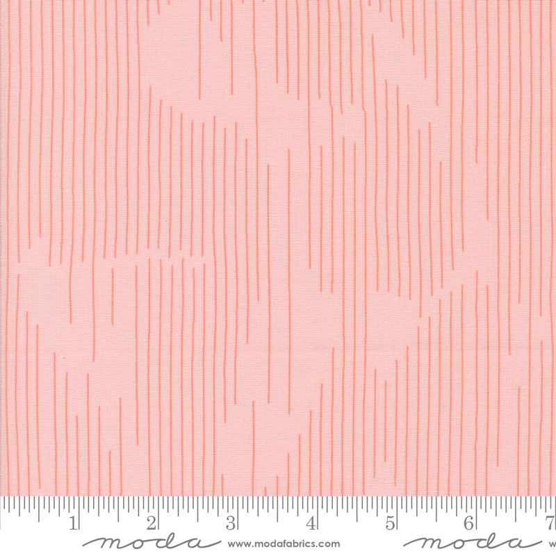 Printed Cotton Poplin - Simply Cozy - Dash - Pale Pink