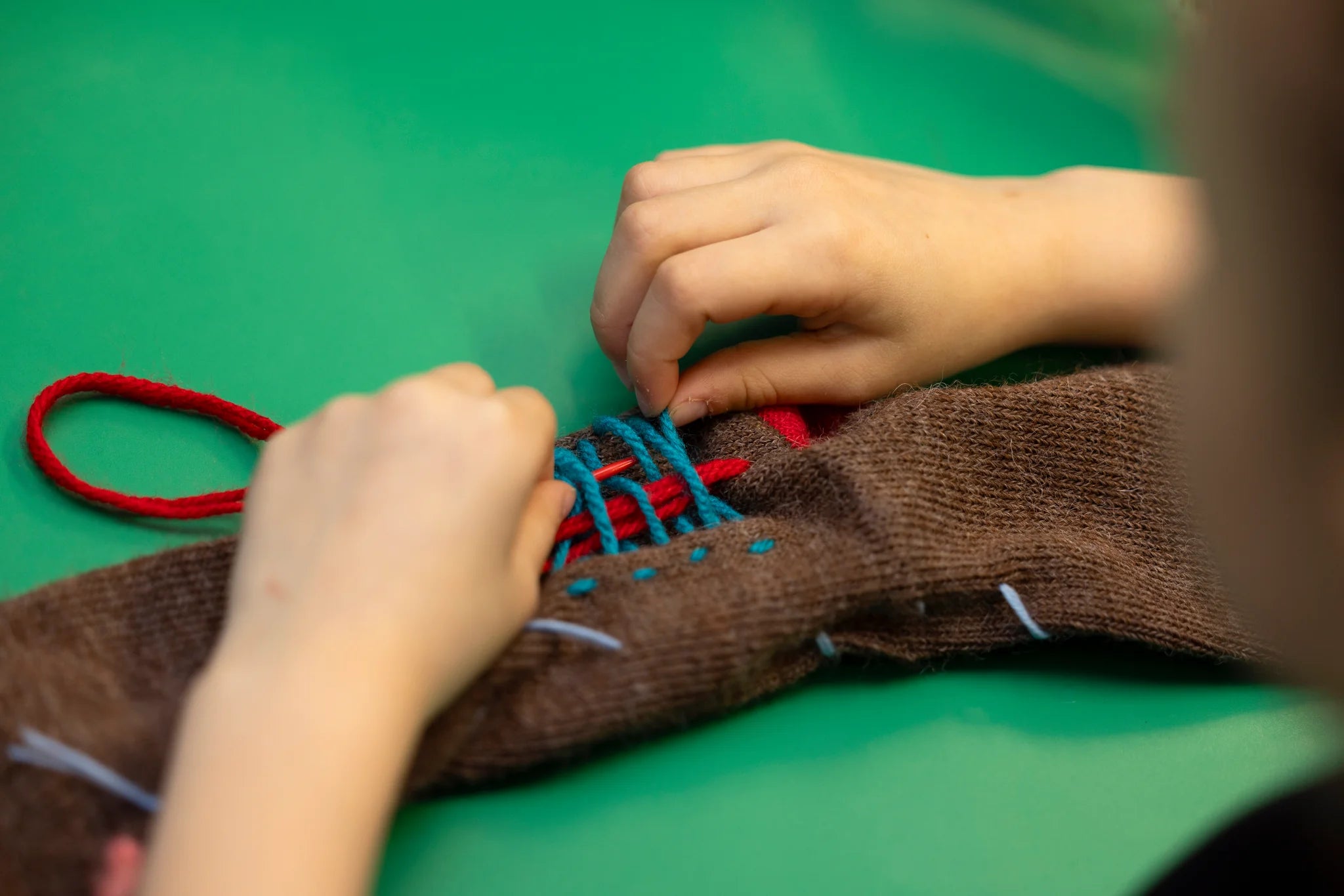 Socks: Imaginative Mending by Celia Pym