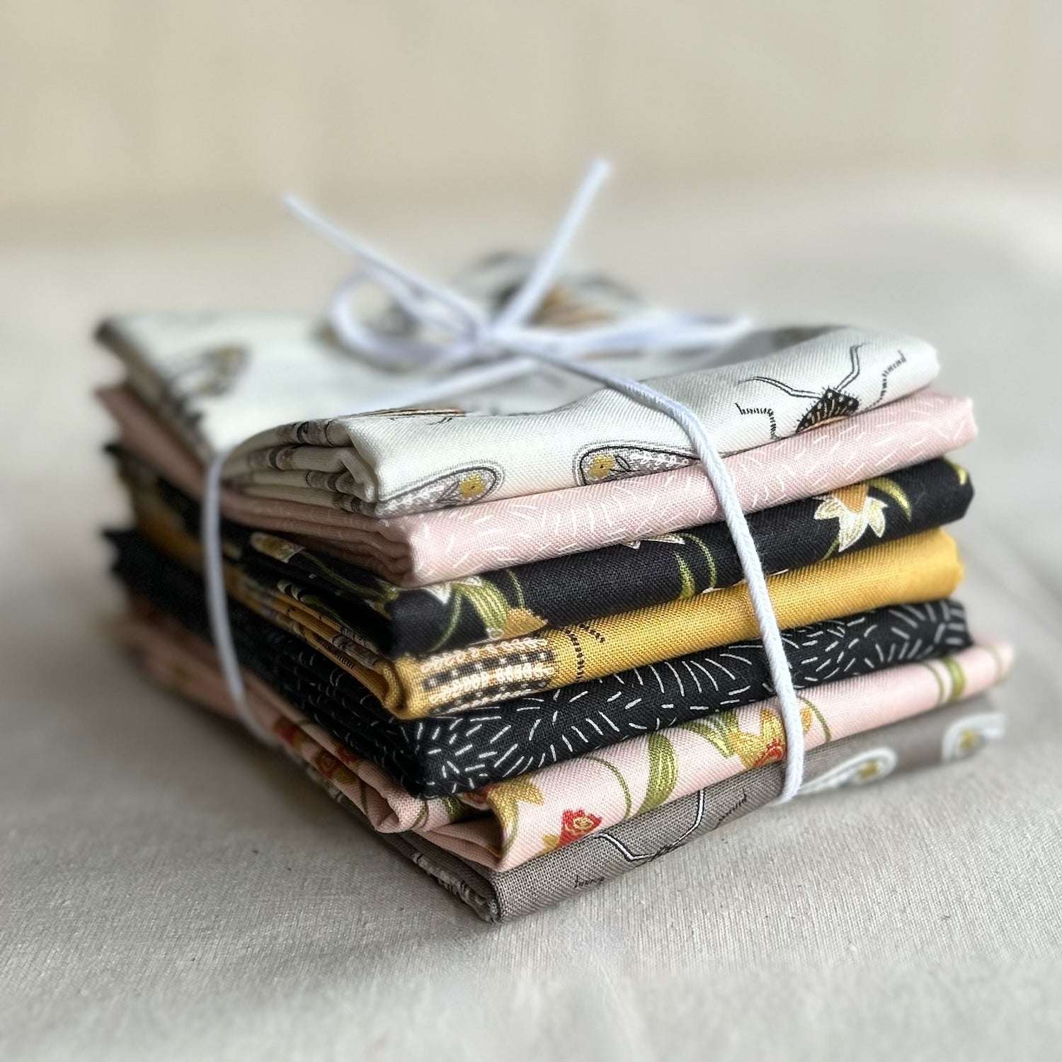 Bee Garden - Fat Quarter Bundle of 7