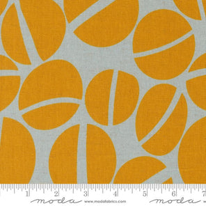 Printed Cotton Linen Mix - Urban Whisper - Sway Geometric Dots - Sky