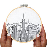 Embroidery Kit - Top of The Rock - NYC