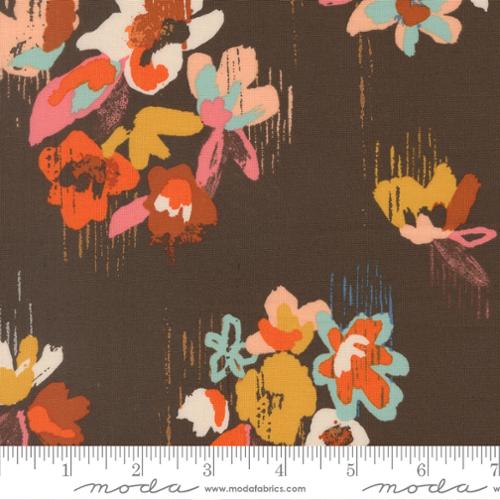 Printed Cotton Poplin - Boho Haven - Boho - Walnut