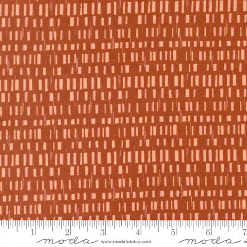 Printed Cotton Poplin - Boho Haven - Mosaic - Spice